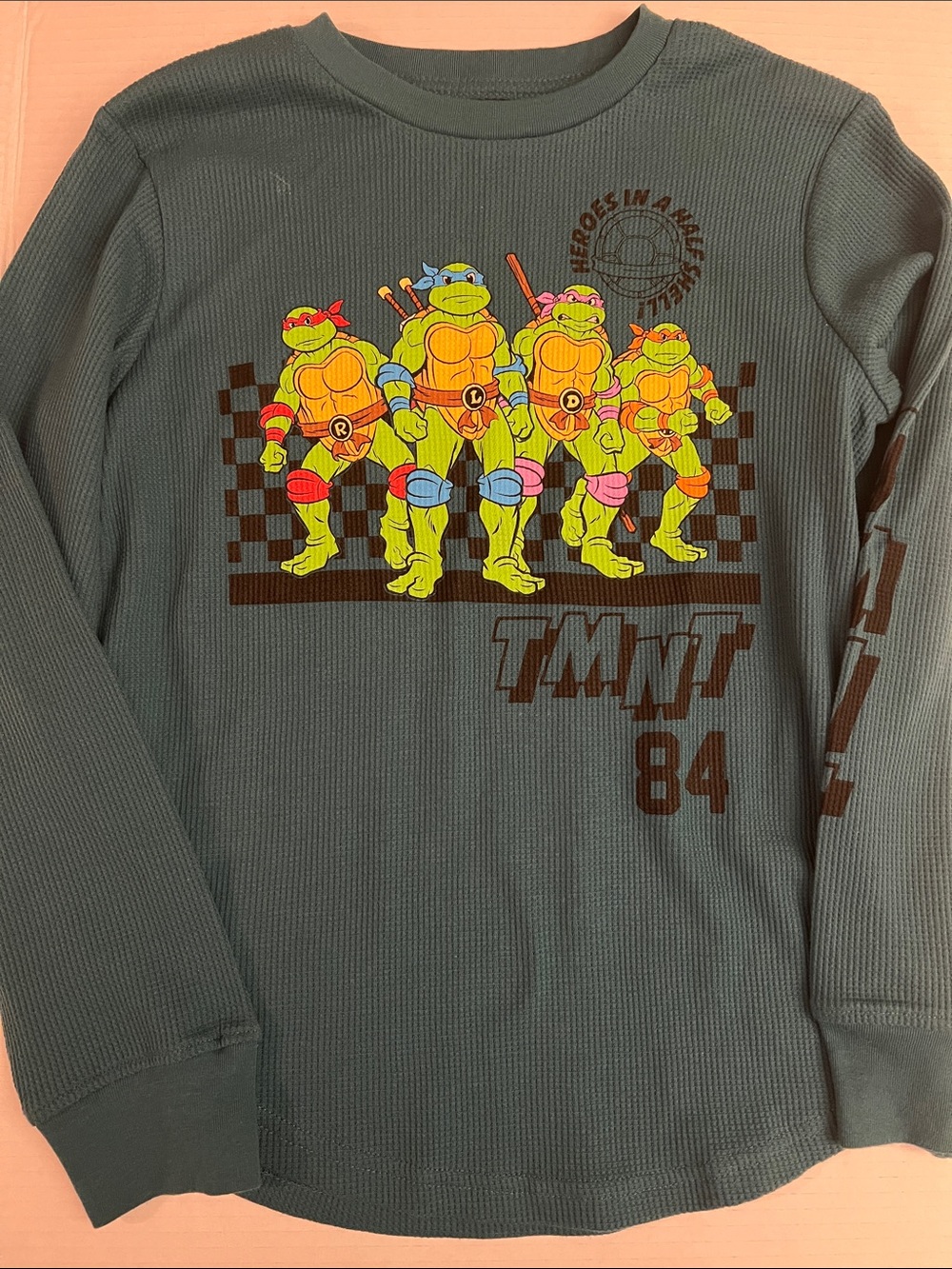 Hybrid Apparel Dark Green Teenage Mutant Ninja Turtles Thermal Top